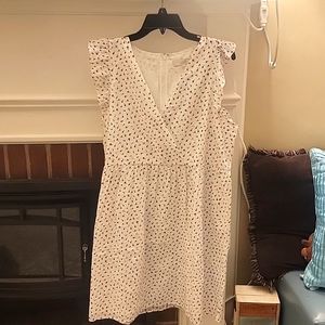 Loft NWT cotton dress. 14 petite